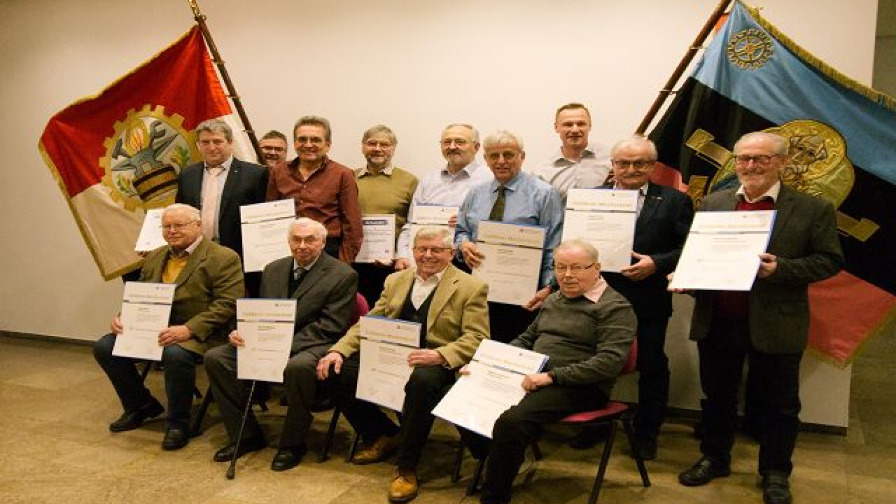 Verleihung Goldene Meisterbriefe