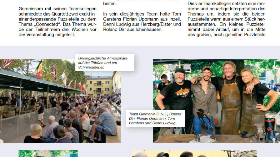 Schmiede Weltmeister 2023 aus Ichenhausen